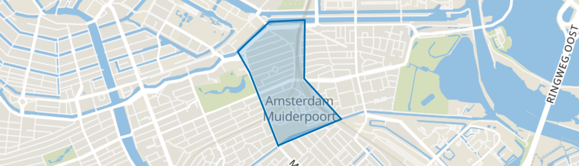 Dapperbuurt, Amsterdam map
