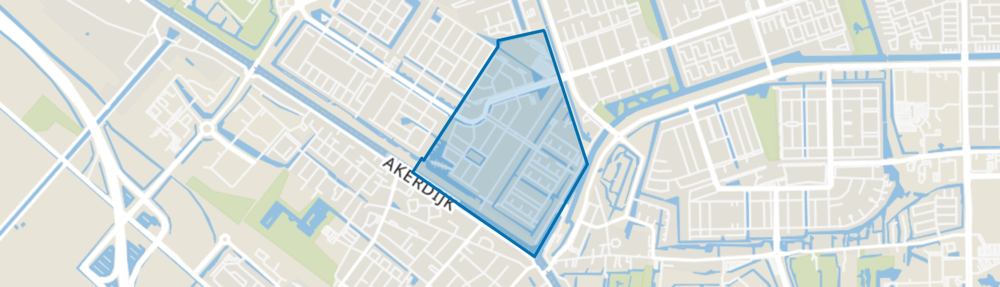 De Aker-Oost, Amsterdam map