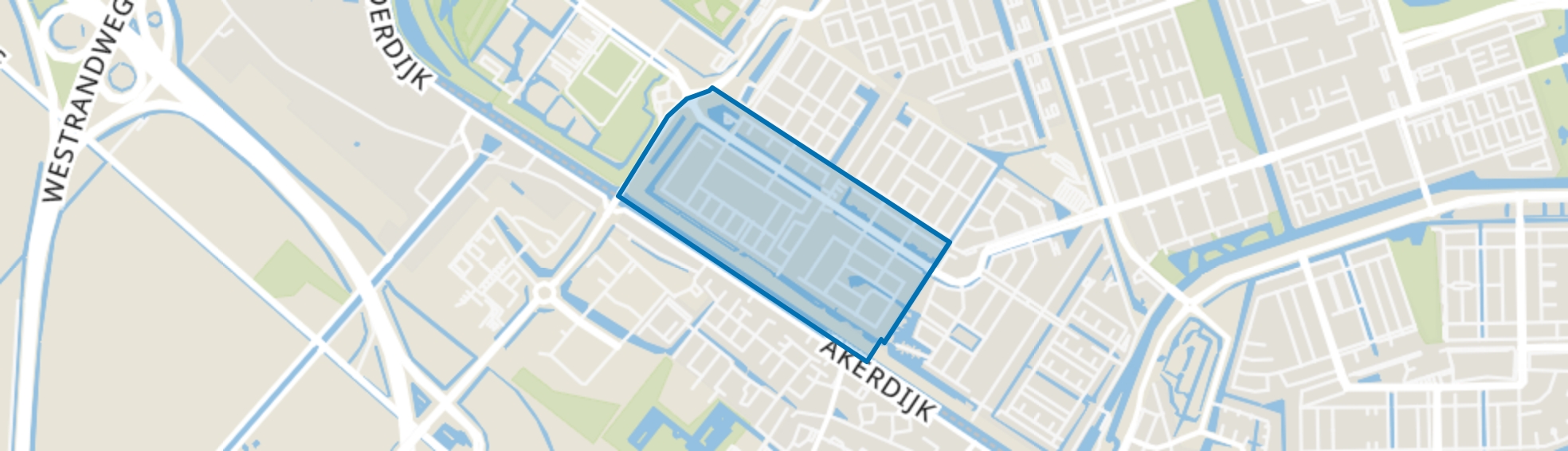 De Aker-West, Amsterdam map