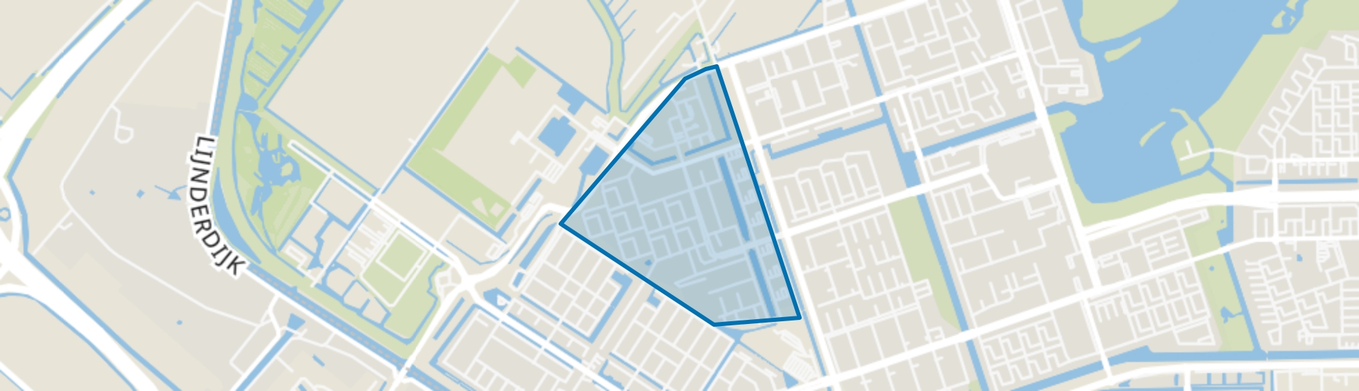 De Punt, Amsterdam map