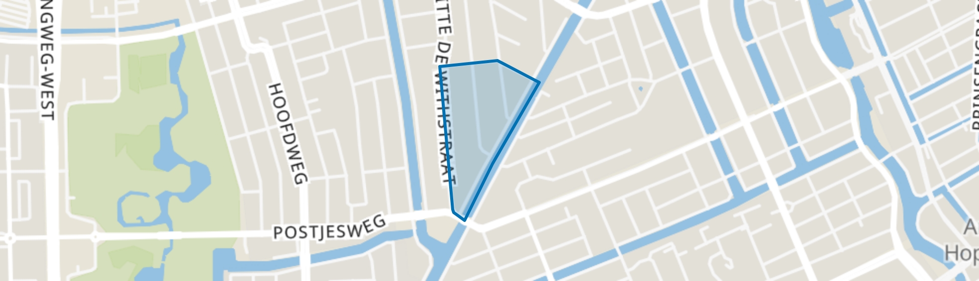 De Wester Quartier, Amsterdam map