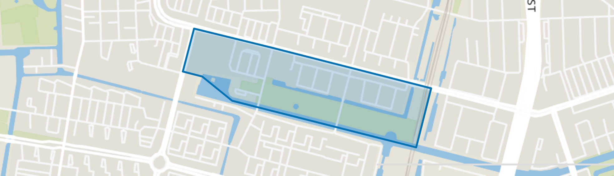 Dobbebuurt, Amsterdam map