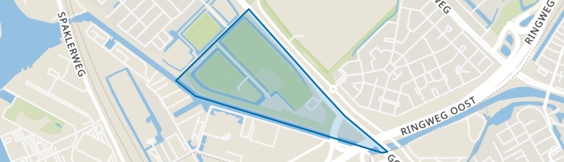 Drieburg, Amsterdam map