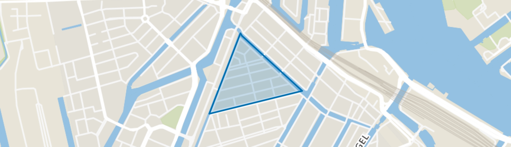 Driehoekbuurt, Amsterdam map