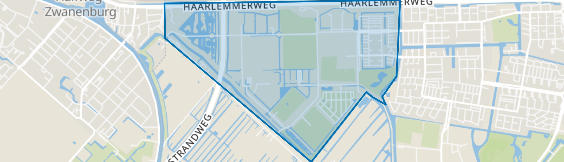 Eendracht, Amsterdam map
