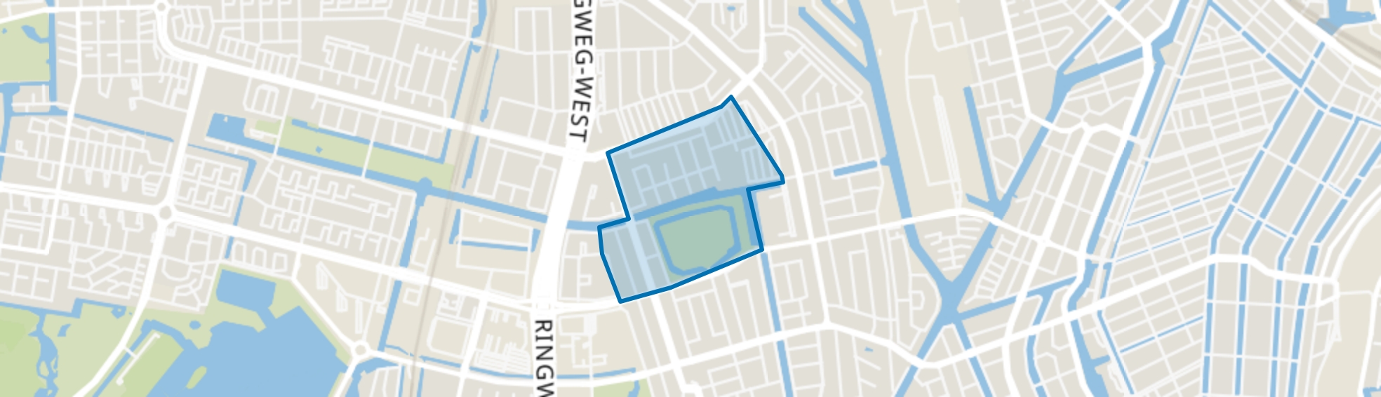 Erasmuspark, Amsterdam map