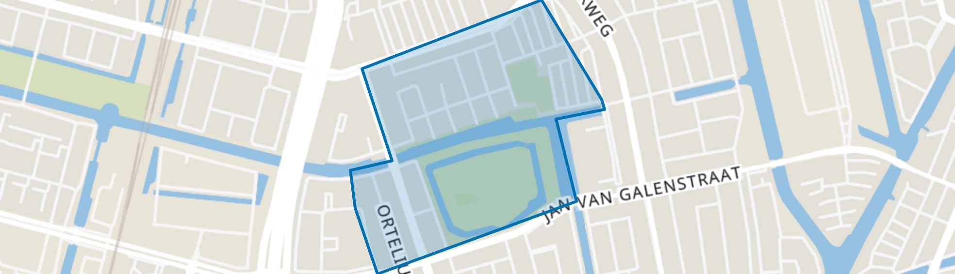 Erasmuspark, Amsterdam map