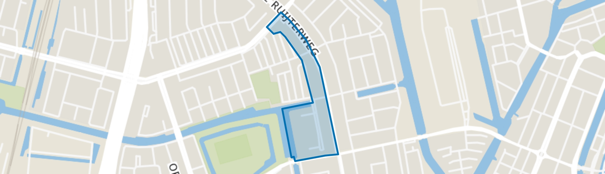 Erasmusparkbuurt-Oost, Amsterdam map