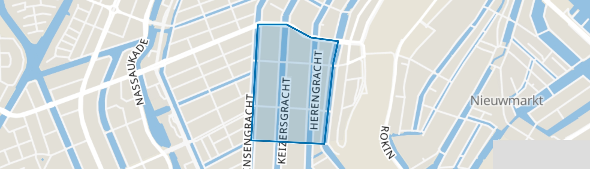 Felix Meritisbuurt, Amsterdam map