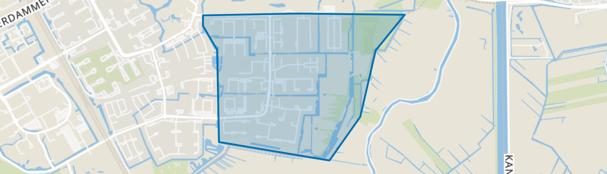 Gein, Amsterdam map