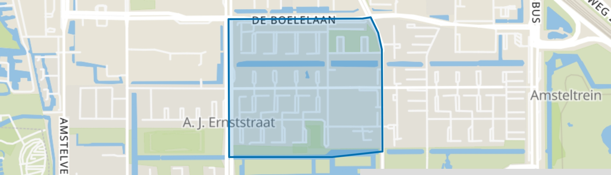 Gelderlandpleinbuurt, Amsterdam map