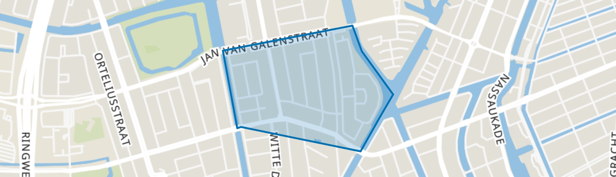 Geuzenbuurt, Amsterdam map