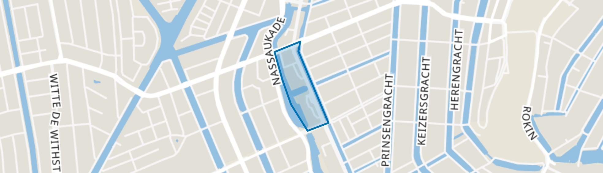 Groenmarktkadebuurt, Amsterdam map