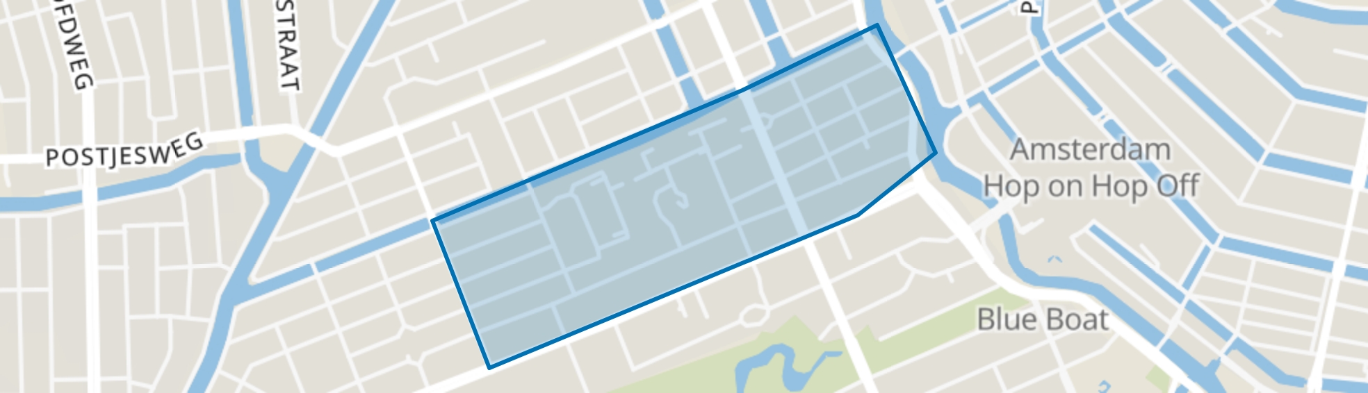Helmersbuurt, Amsterdam map