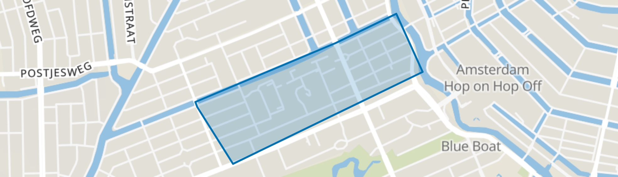 Helmersbuurt, Amsterdam map