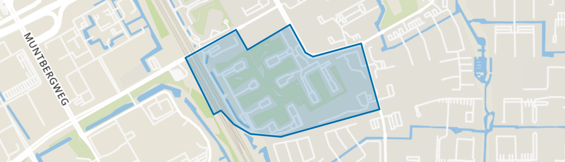 Holendrecht-Zuid, Amsterdam map