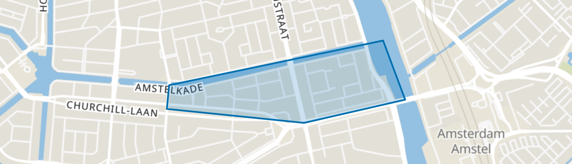 IJselbuurt, Amsterdam map