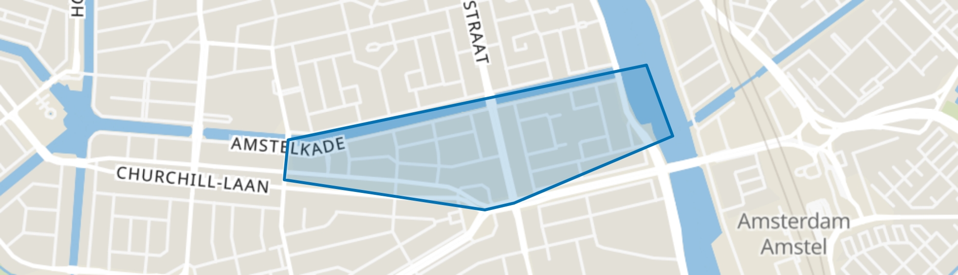 IJselbuurt, Amsterdam map