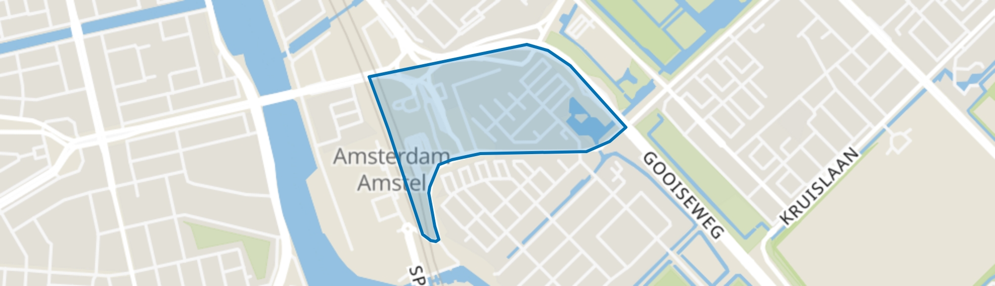 Julianapark, Amsterdam map