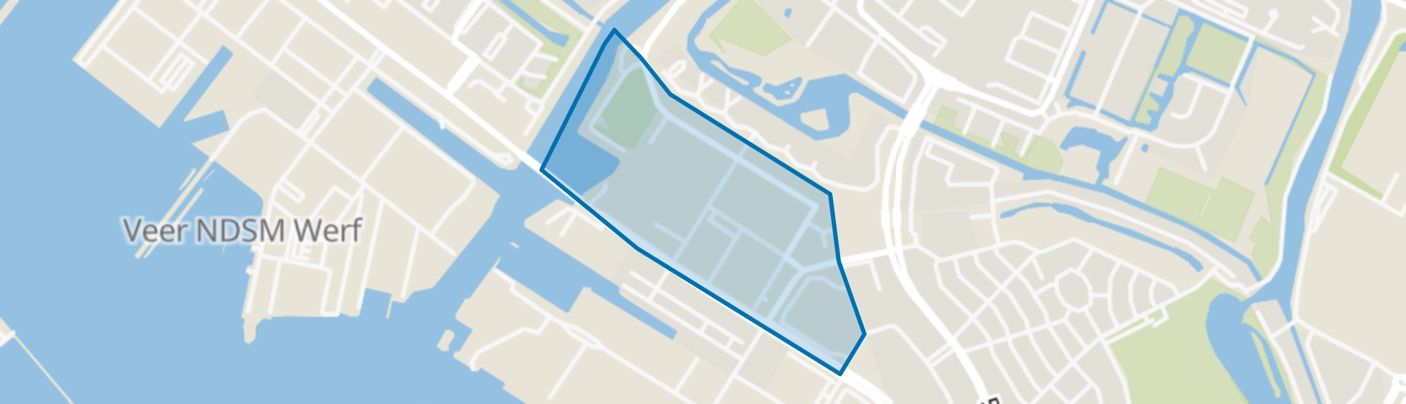 Klaprozenbuurt, Amsterdam map