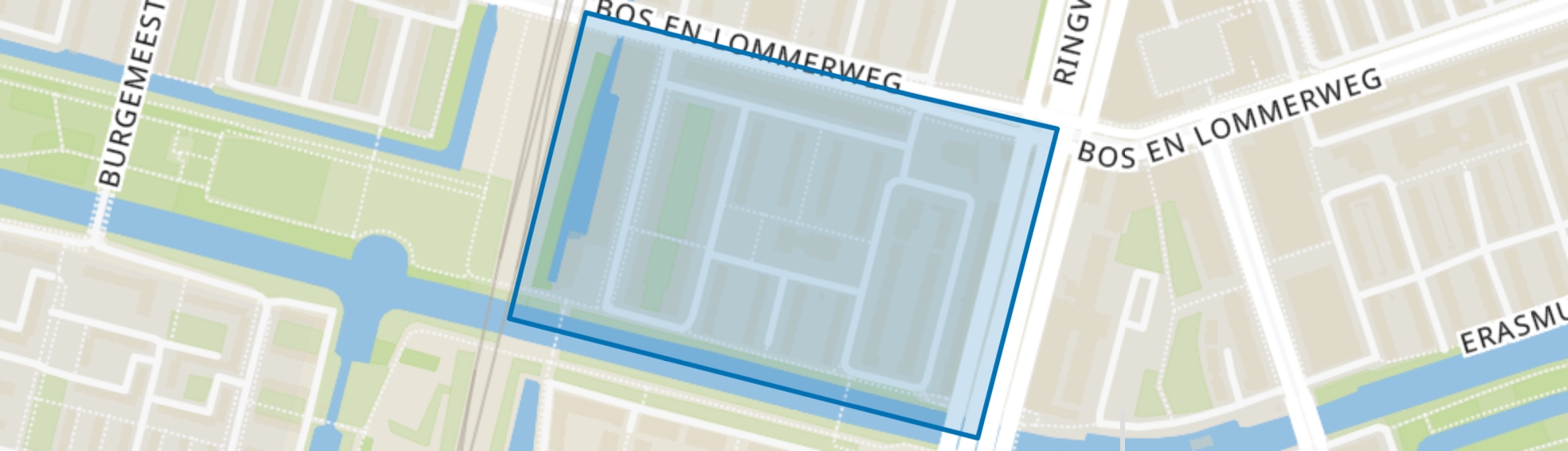 Kolenkitbuurt-Zuid, Amsterdam map