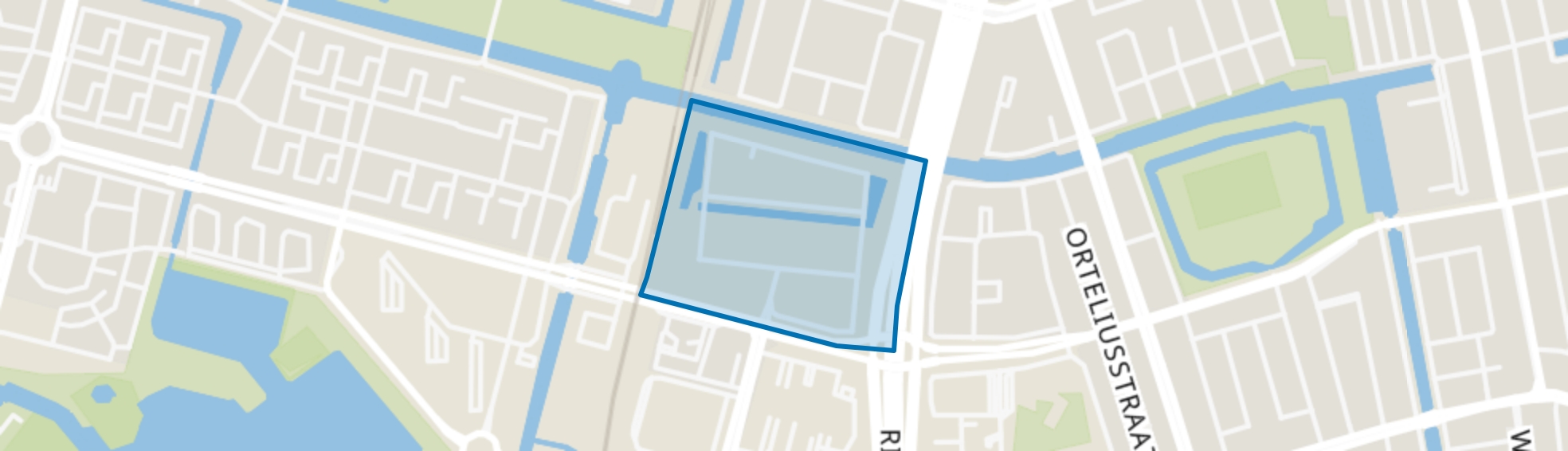 Laan van Spartaan, Amsterdam map