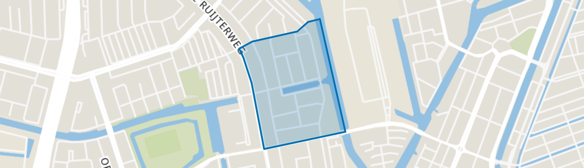 Landlust-Zuid, Amsterdam map