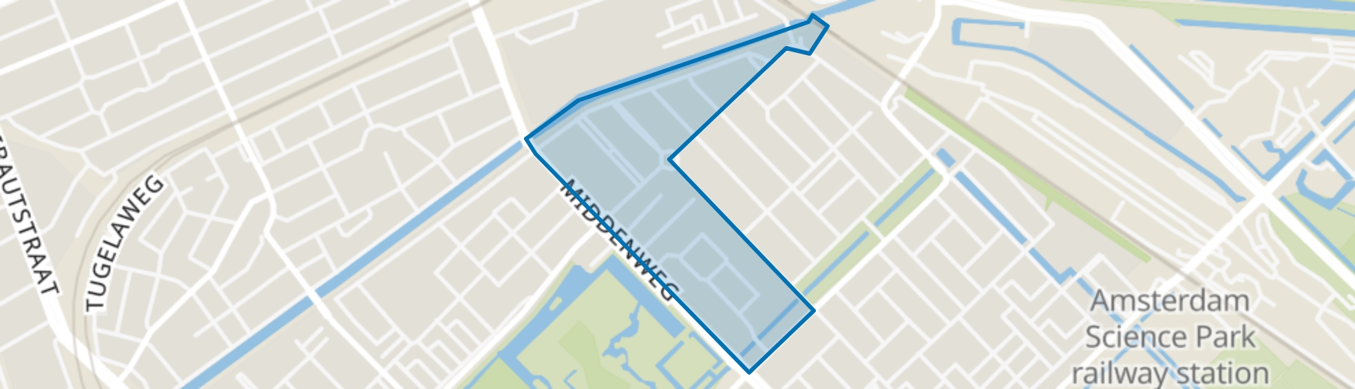 Linnaeusparkbuurt, Amsterdam map