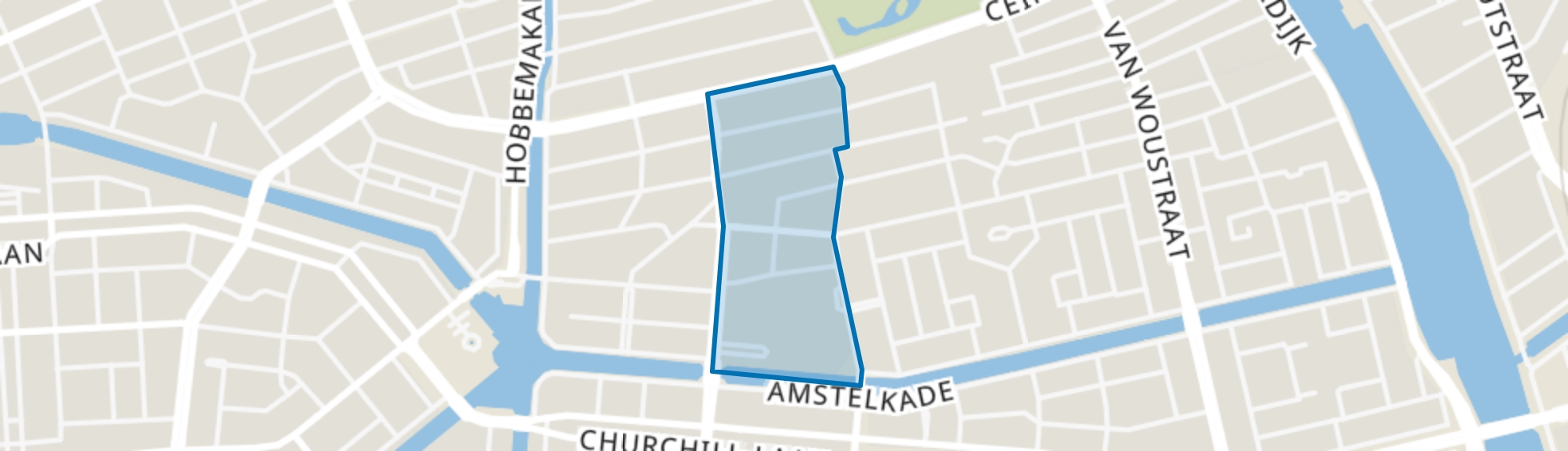 Lizzy Ansinghbuurt, Amsterdam map