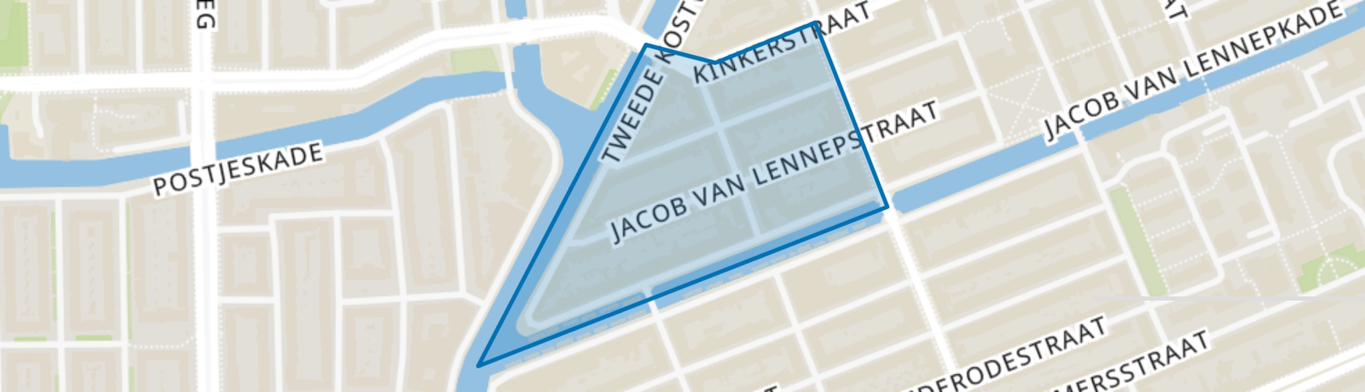 Lootsbuurt, Amsterdam map