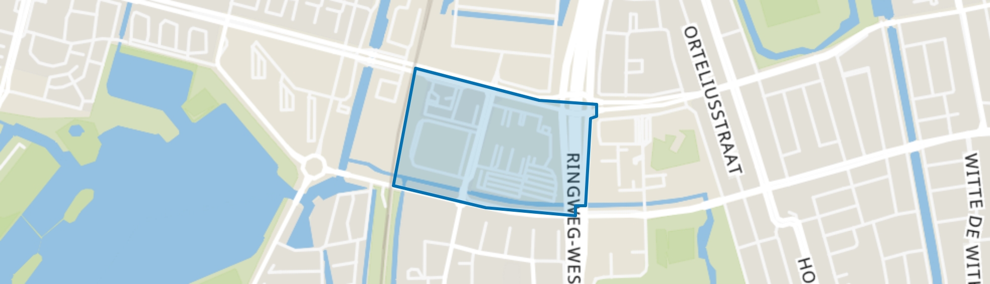 Lucas/Andreasziekenhuis e.o., Amsterdam map