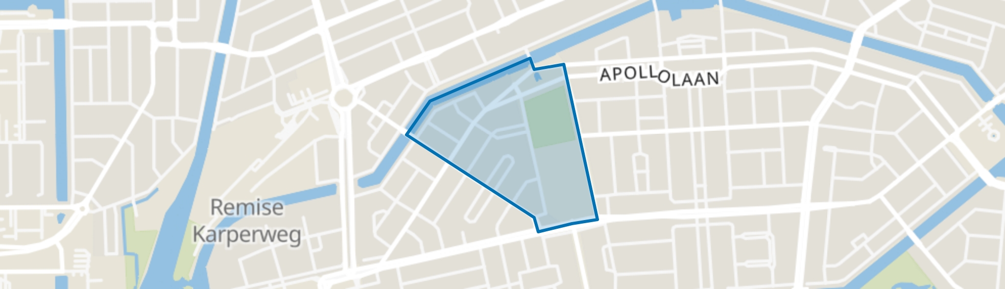 Marathonbuurt-Oost, Amsterdam map