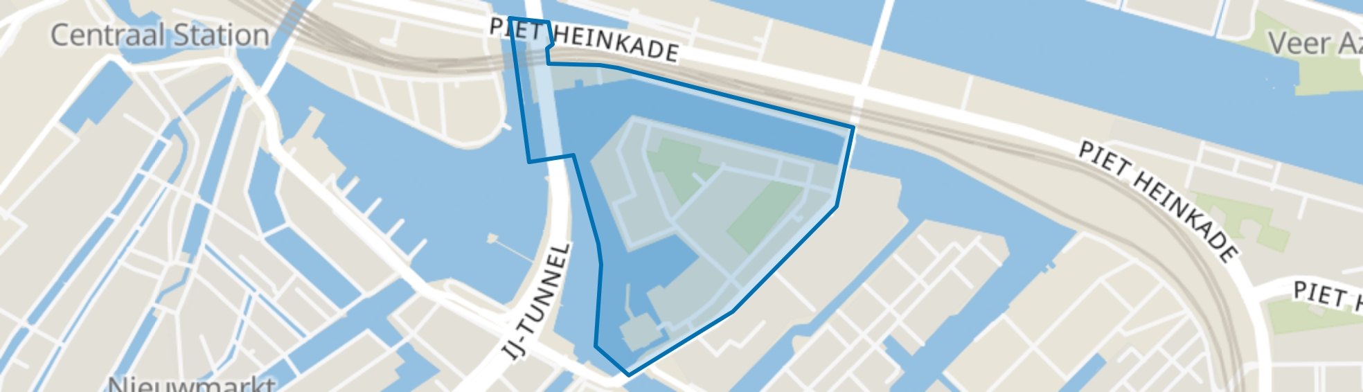 Marine-Etablissement, Amsterdam map