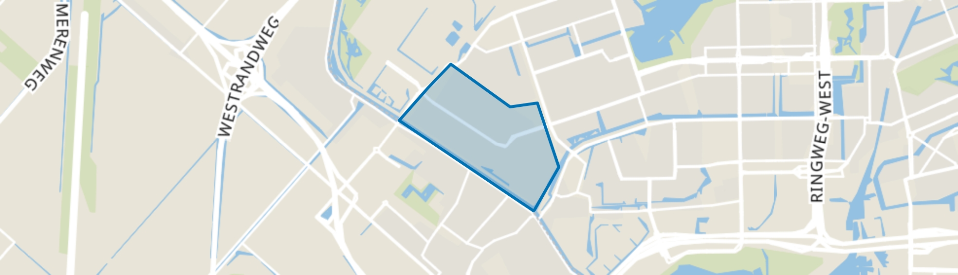 Middelveldsche Akerpolder, Amsterdam map