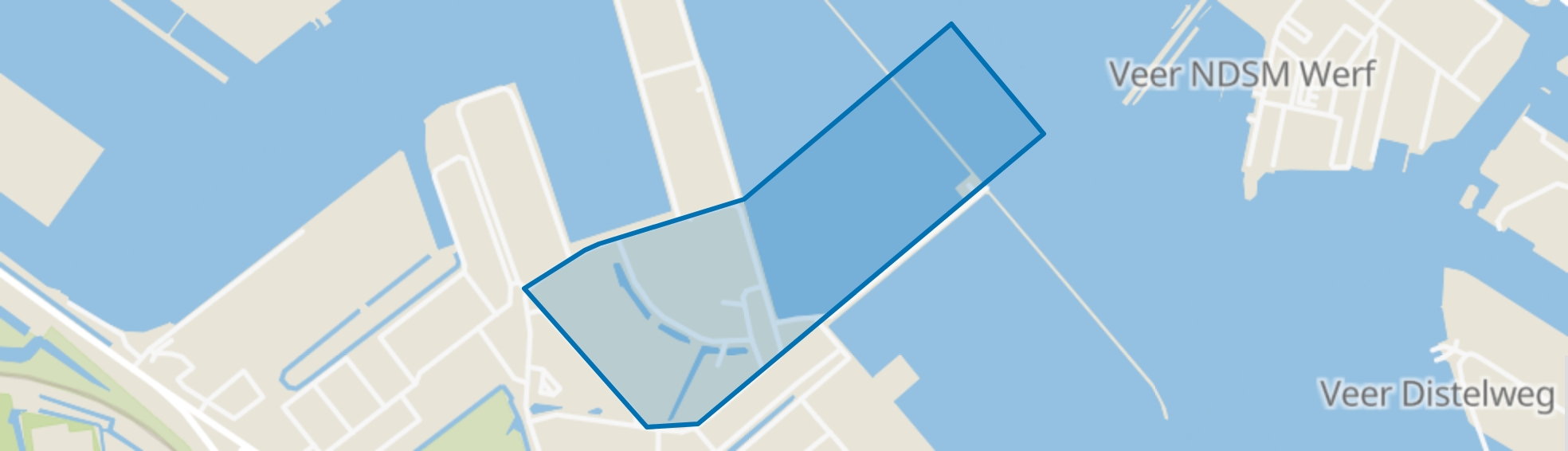 Minervahaven-Zuidoost, Amsterdam map