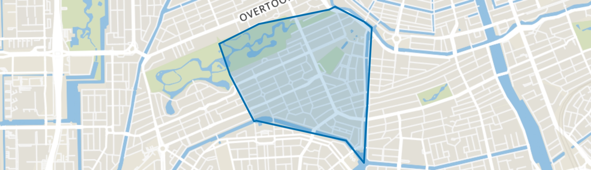 Museumkwartier, Amsterdam map