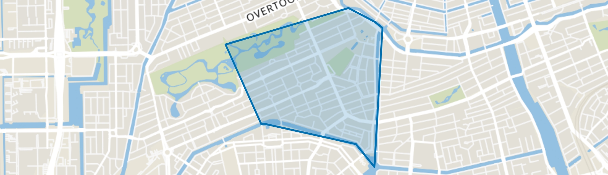 Museumkwartier, Amsterdam map