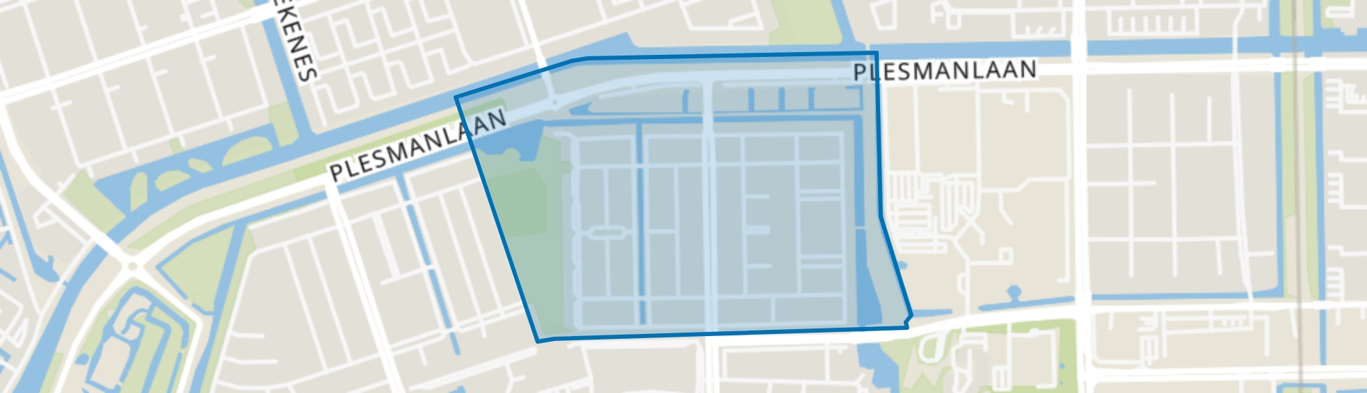 Nieuw-Sloten-Noordoost, Amsterdam map