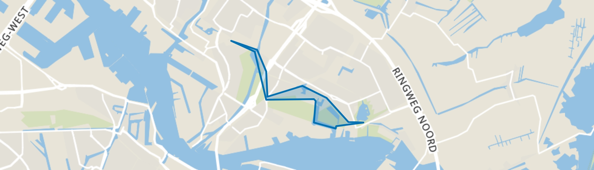 Nieuwendammerdijk/Buiksloterdijk, Amsterdam map