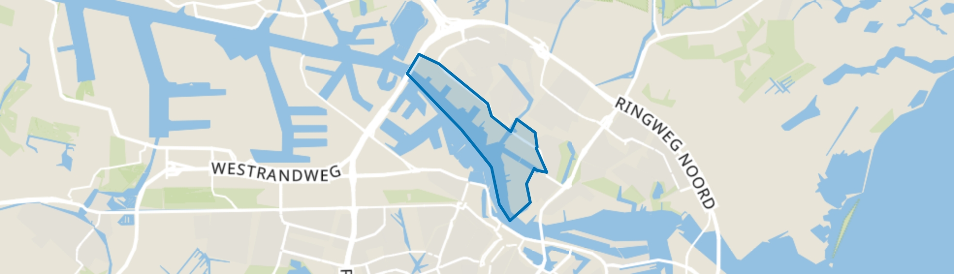 Noordelijke IJ-oevers West, Amsterdam map
