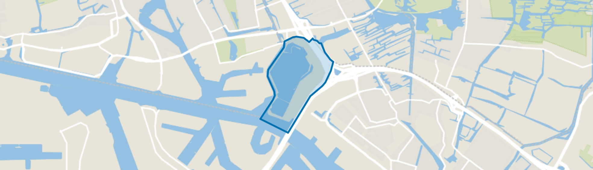 Noorder IJplas, Amsterdam map