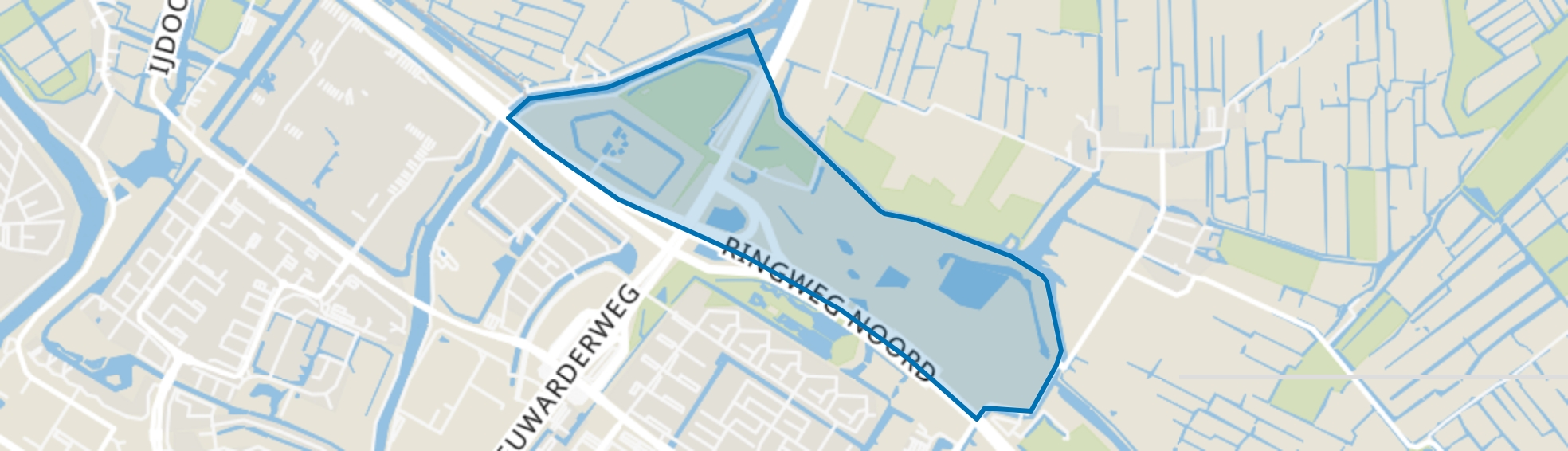 Noorderstrook-West, Amsterdam map