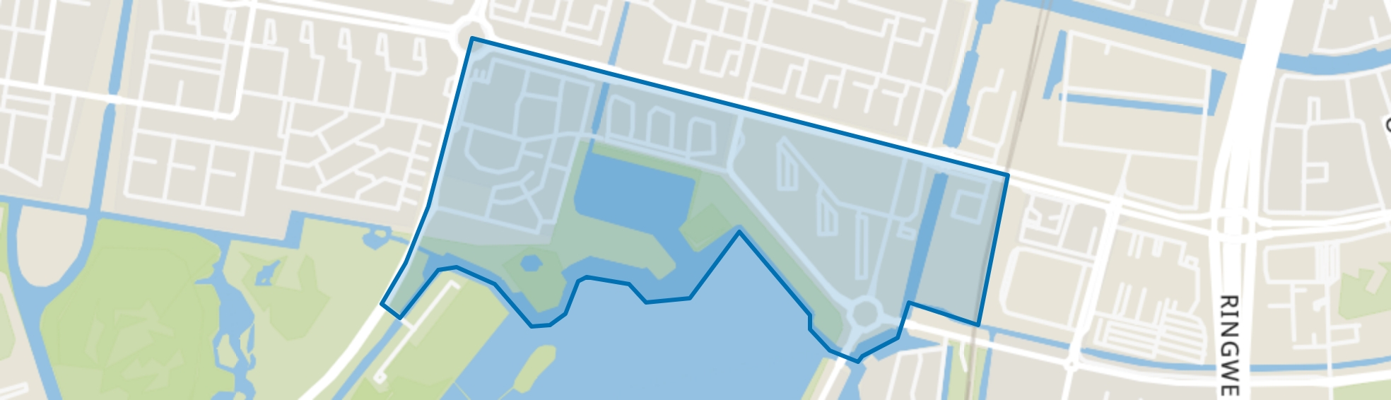 Noordoever Sloterplas, Amsterdam map