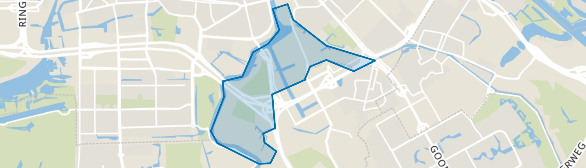 Omval/Overamstel, Amsterdam map