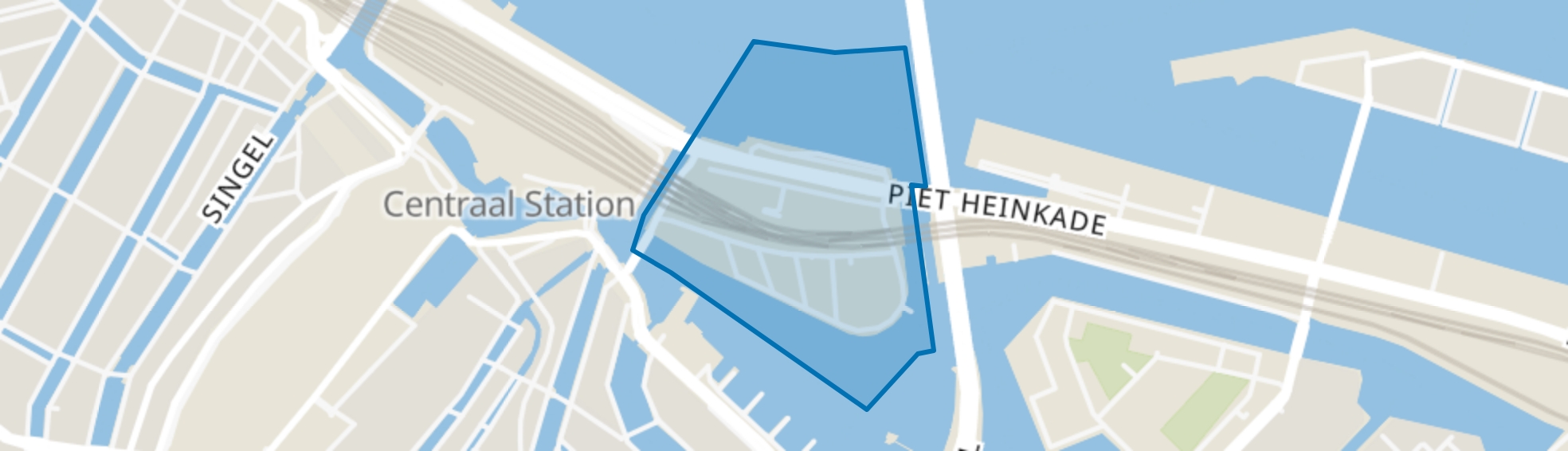 Oosterdokseiland, Amsterdam map