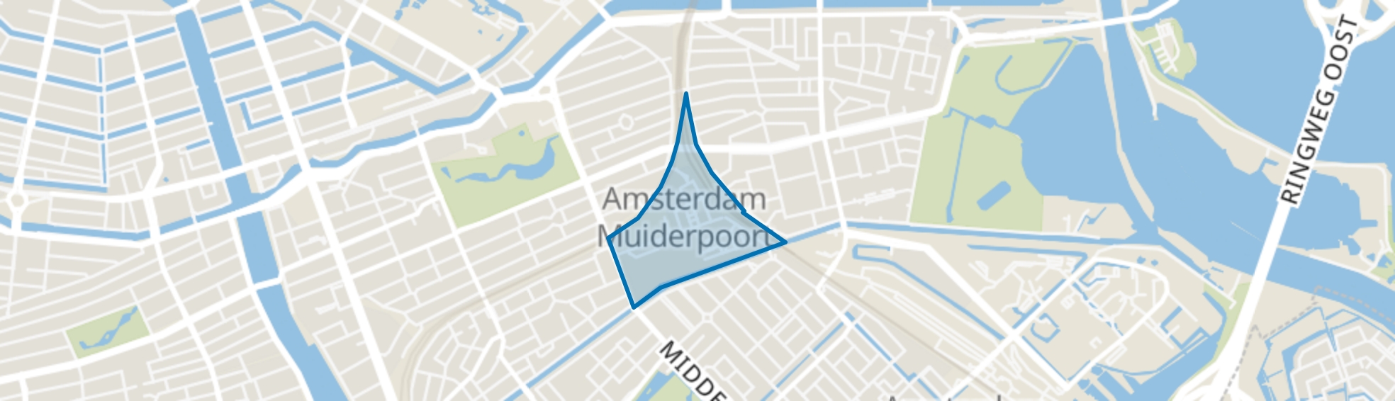 Oostpoort, Amsterdam map