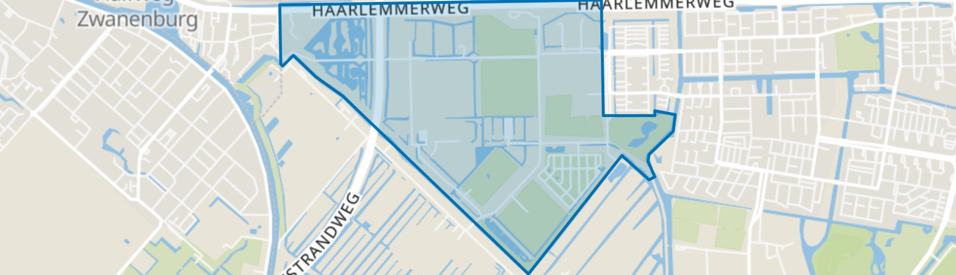 Osdorper Binnenpolder, Amsterdam map