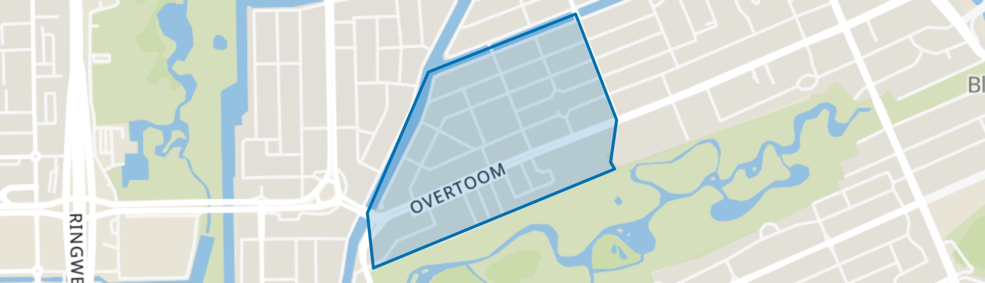 Overtoomse Sluis, Amsterdam map