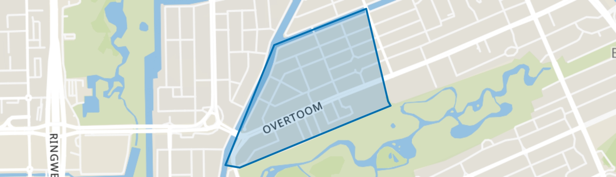 Overtoomse Sluis, Amsterdam map