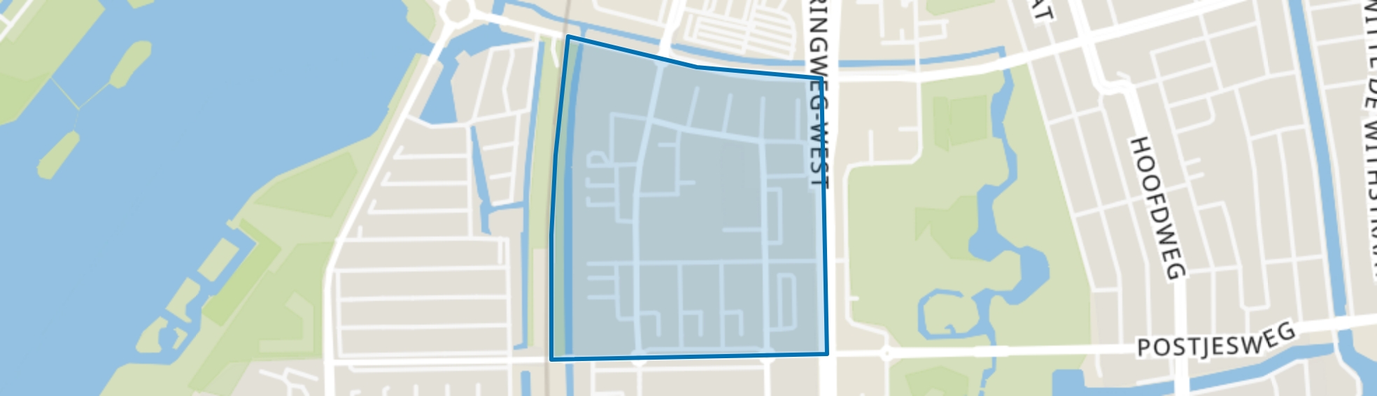 Overtoomse Veld-Noord, Amsterdam map